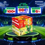 [SALE 15.6] Combo 1 Thùng Trà Ô Long Tea+ và 1 Thùng Trà Ô Long Tea+ Vị Đào Nhiệt Đới (320ml/lon)