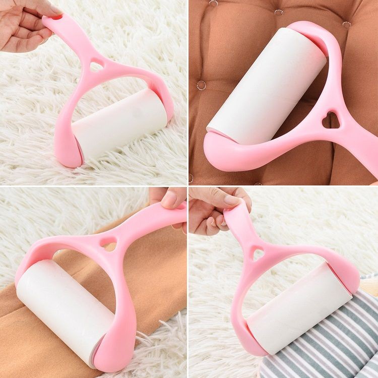 Cây Lăn Bụi Quần Áo, Sofa, Ghế Oto, Lông Chó Mèo Đa Năng kèm 2 cục dự phòng