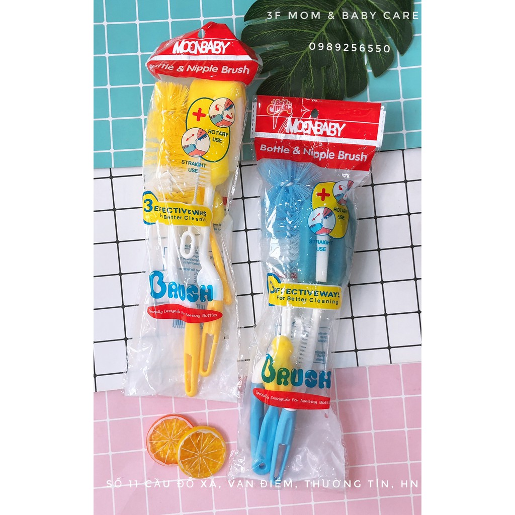 cọ bình 4 chi tiết đủ màu