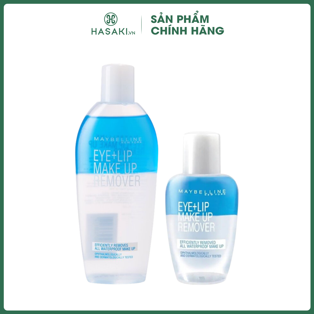 Nước Tẩy Trang Mắt Môi Maybelline Lip & Eyes Make Up Remover 40ml, 150ml | Hasaki | Sản Phẩm Chính Hãng