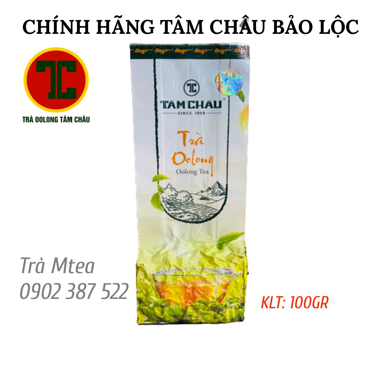 Trà oolong tâm châu 100g