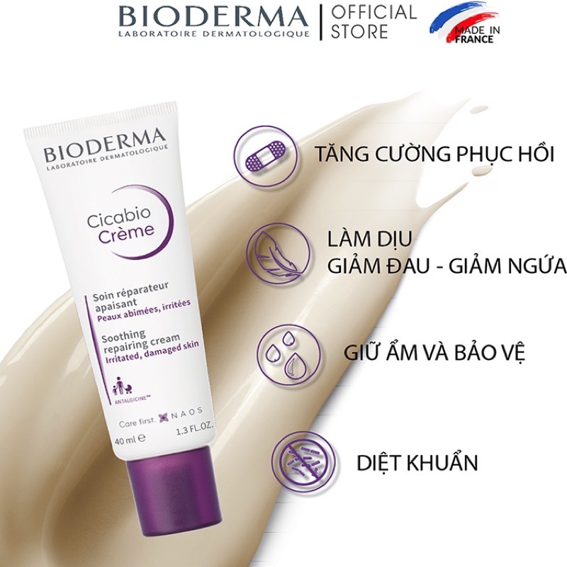 Kem dưỡng ẩm phục hồi và làm dịu làn da tổn thương