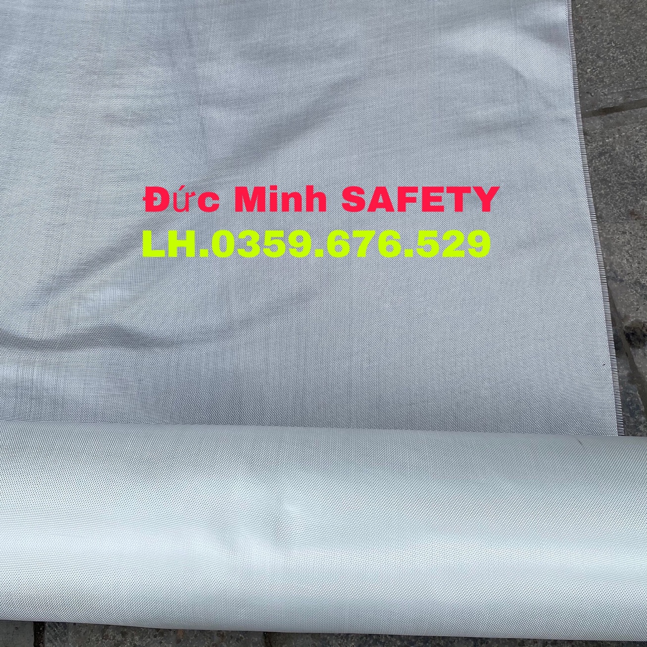 Sợi vải thủy tinh cách nhiệt Chống cháy loại dày khổ 1m
