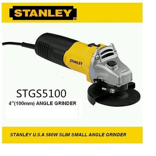 Stanley - 580w - 100mm máy mài góc, công tắc đuôi - stgt5100
