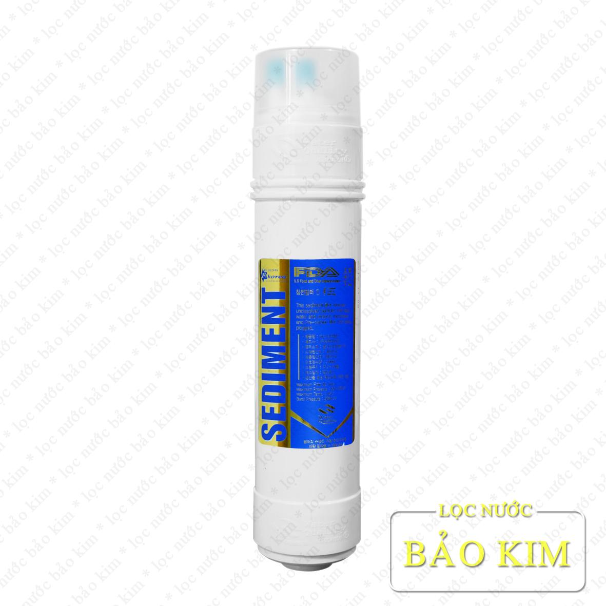 [HCM]Lõi lọc nước SEDIMENT Hàn Quốc Type I & U – (Trụ lọc số 1) - tặng kèm 02 co