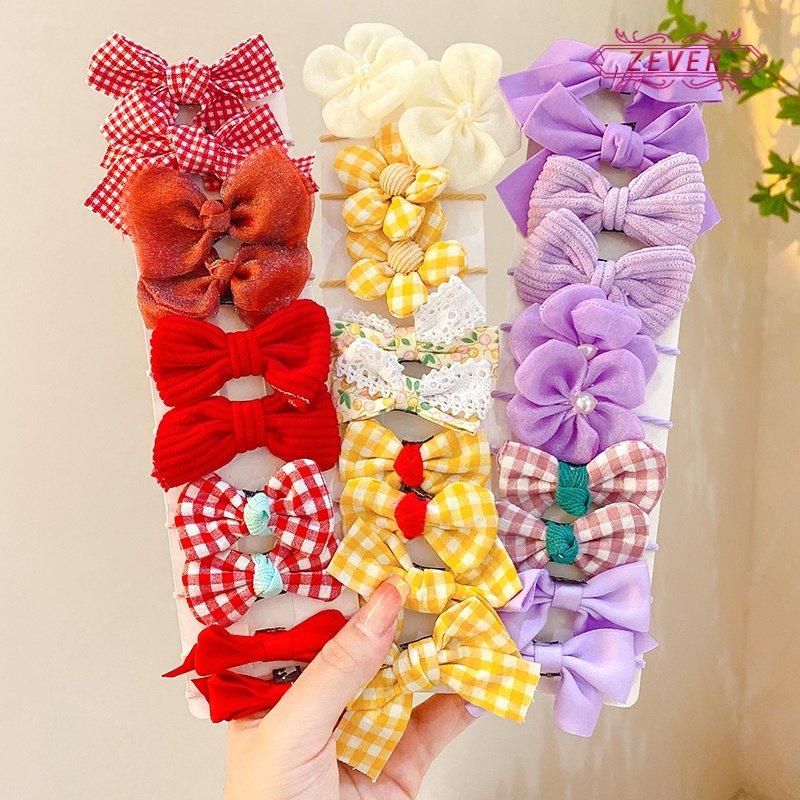 10 sets of cute girl bow tie