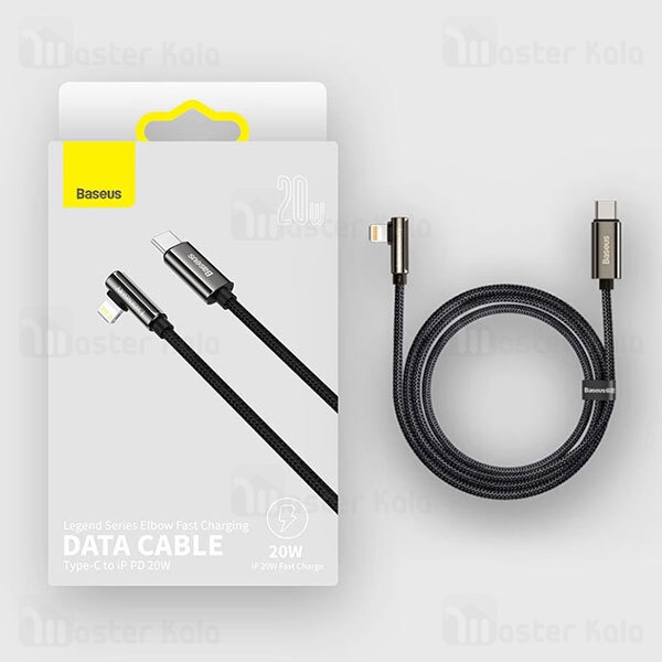 Cáp sạc nhanh Baseus lightning Legend Series 20wElbow Fast Charging Data Cable USB to iP 2.4A 1m+2m)-Hàng chính Hãng