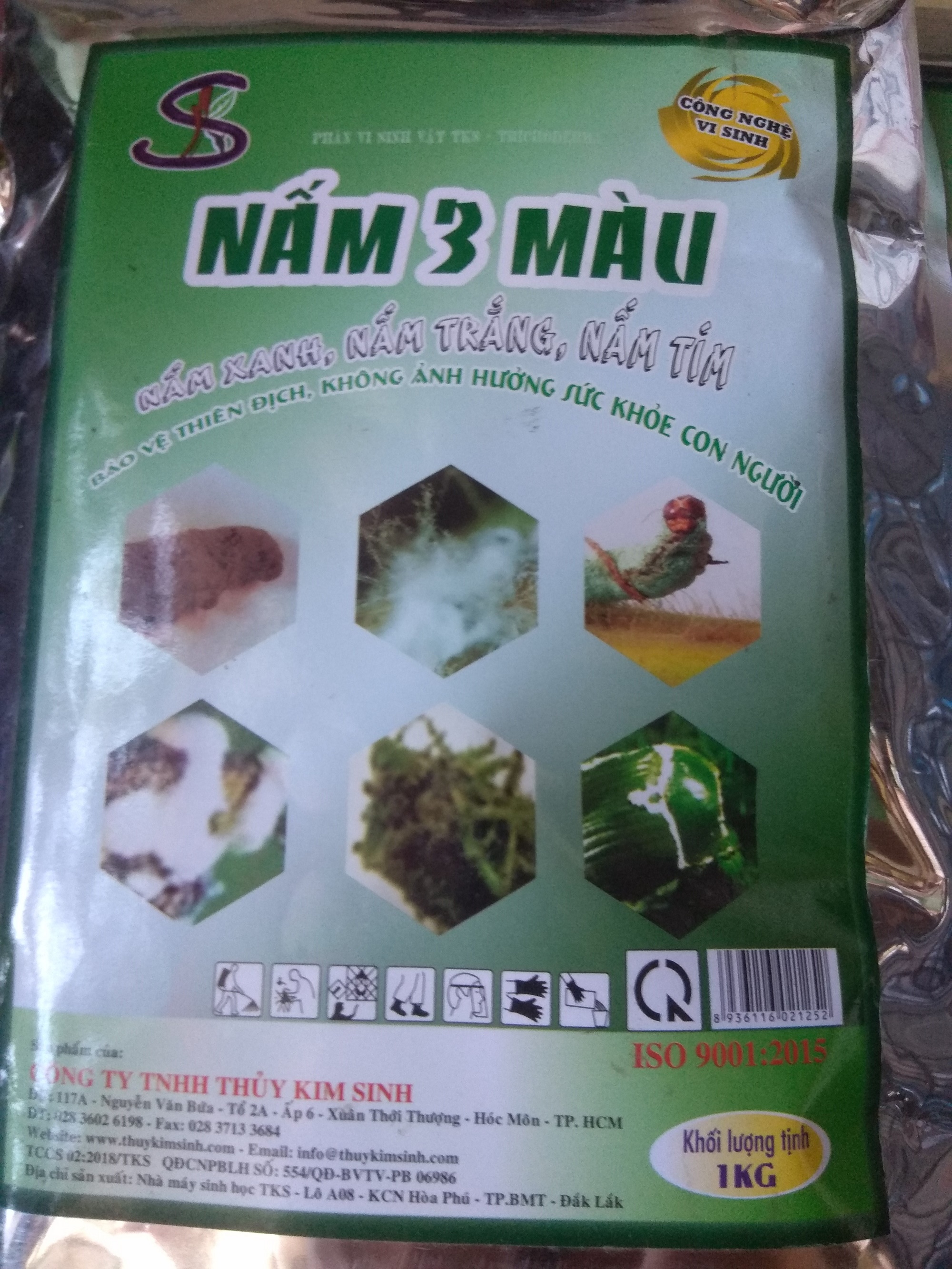Phân vi sinh vật btmet nấm 3 màu- gói 1 kg