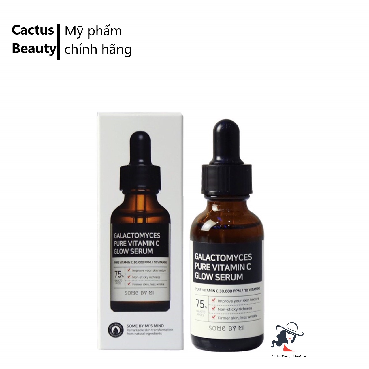 Tinh Chất Dưỡng Trắng Da Some By Mi Galactomyces Pure Vitamin C Glow Serum 30ml