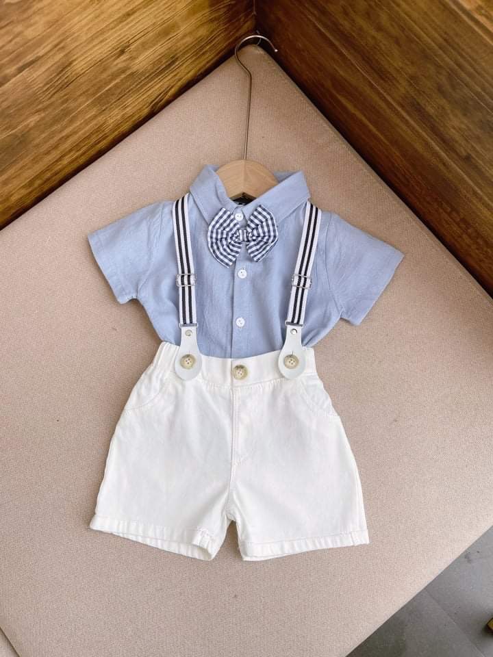 Set công tử bé trai siêu lịch lãm, siêu phong cách, nhìn là mê, size 10-20kg