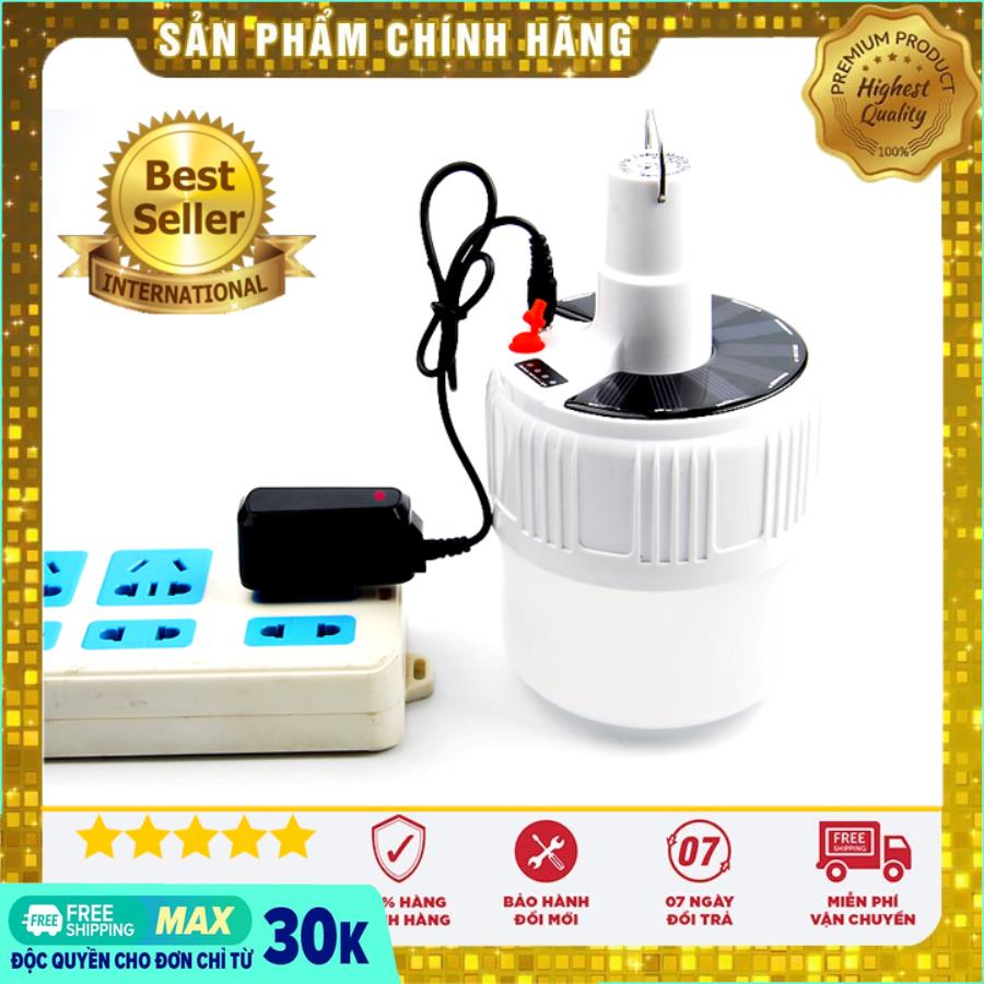 Bóng đèn led tiết kiệm năng lượng, đèn led điều khiển từ xa tích điện, đèn năng lượng mặt trời, đèn siêu sáng, đèn tiết kiệm điện năng - Bóng đèn tích điện sạc USB công suất lớn 40-150W