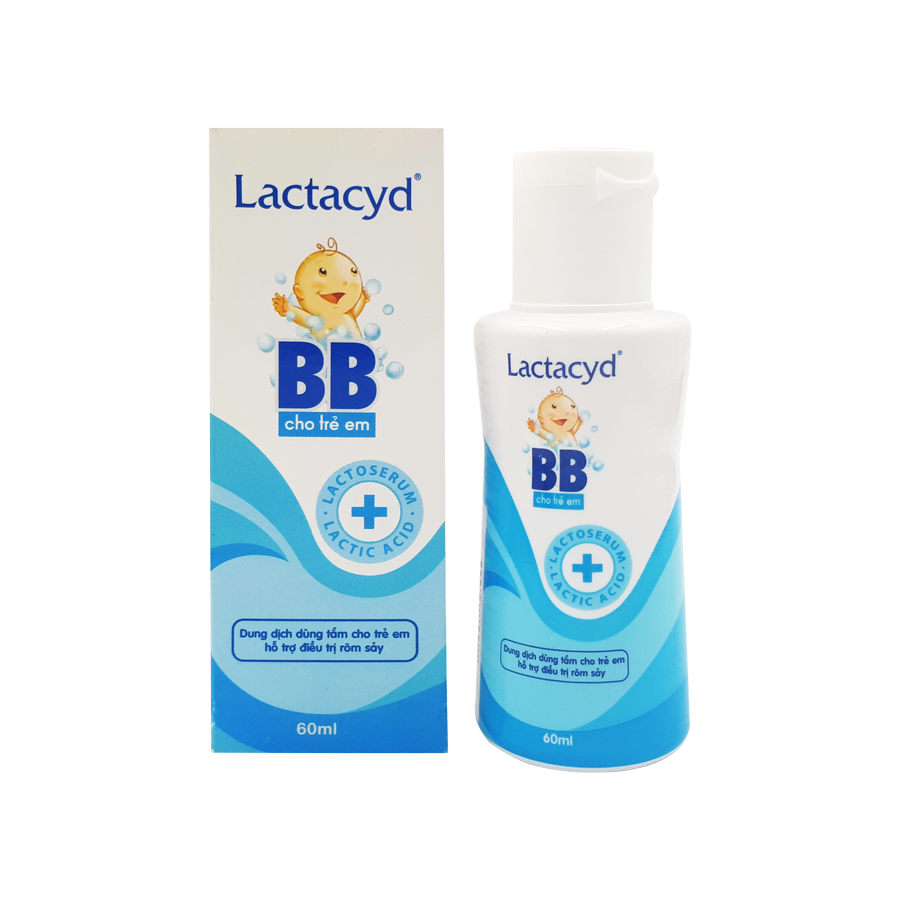 Sữa tắm Lactacyd BB lọ nhỏ 60ml rôm sảy cho bé