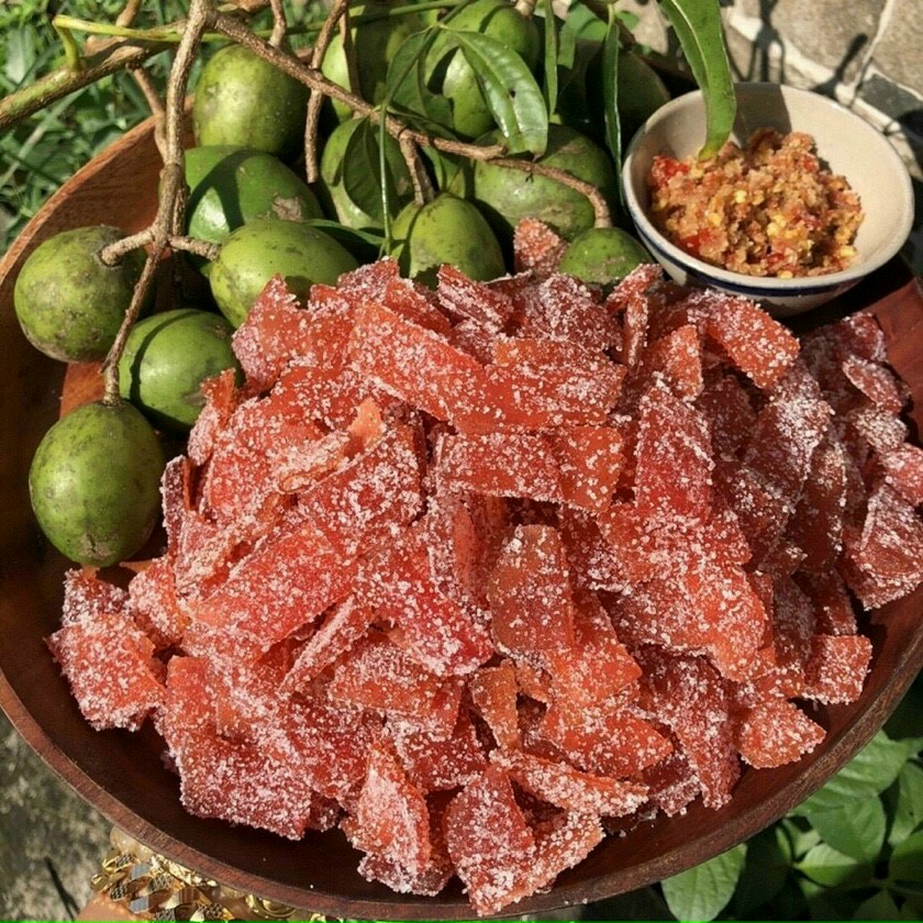 100G Mứt Cóc Sấy Siro Thơm Ngon - Tết-Bánh Mứt Tết-Đồ Ăn Vặt - Ăn Vặt - Bách hoá online -Uy Tín