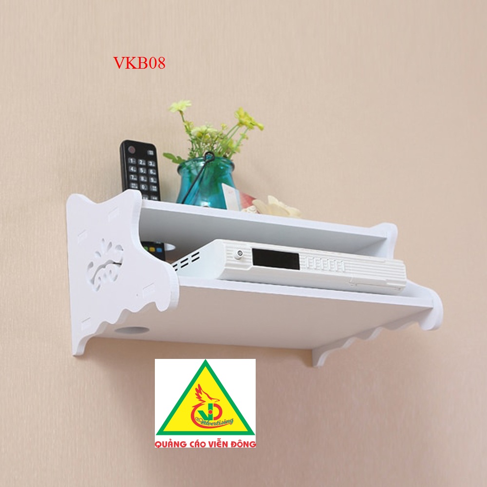 Kệ ti vi treo tường trang trí – Nội thất lắp ráp Viendong Adv