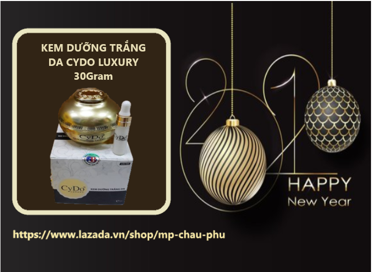 kem dưỡng trắng da 30g Cydo Luxury tặng serum