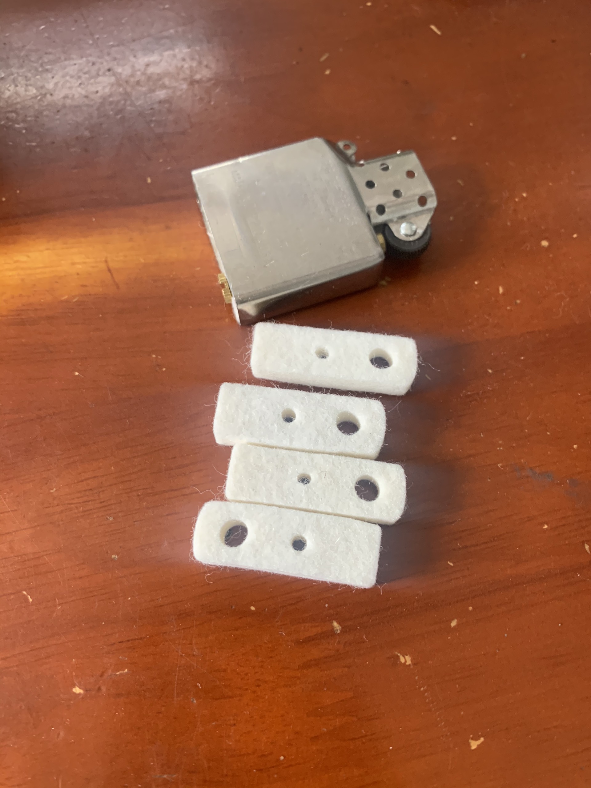 Chặn xăng Zippo loại bông trơn giai đoạn 1948 - 199x