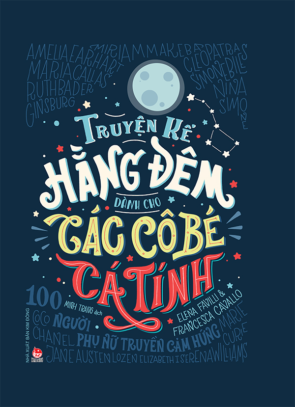 Kim Đồng - Truyện kể hằng đêm dành cho các cô bé cá tính - 100 người phụ nữ truyền cảm hứng