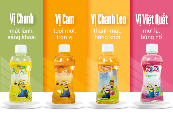 Nước bù điện giải zozo 6x250ml