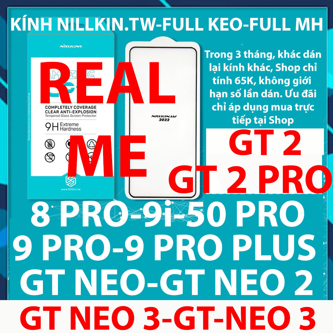 Kính cường lực cho realme neo 3/gt2/gt 2/gt2 pro/gt 2 pro/8 pro/9i/50 pro/9 pro/9 pro plus/gt neo/gt neo 2/gt neo 3/gt