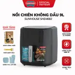 Nồi Chiên Không Dầu 9L Sunhouse SHD4082 - Công Suất 1800W, Công Nghệ Rapid Air 360 Độ, SHD4089