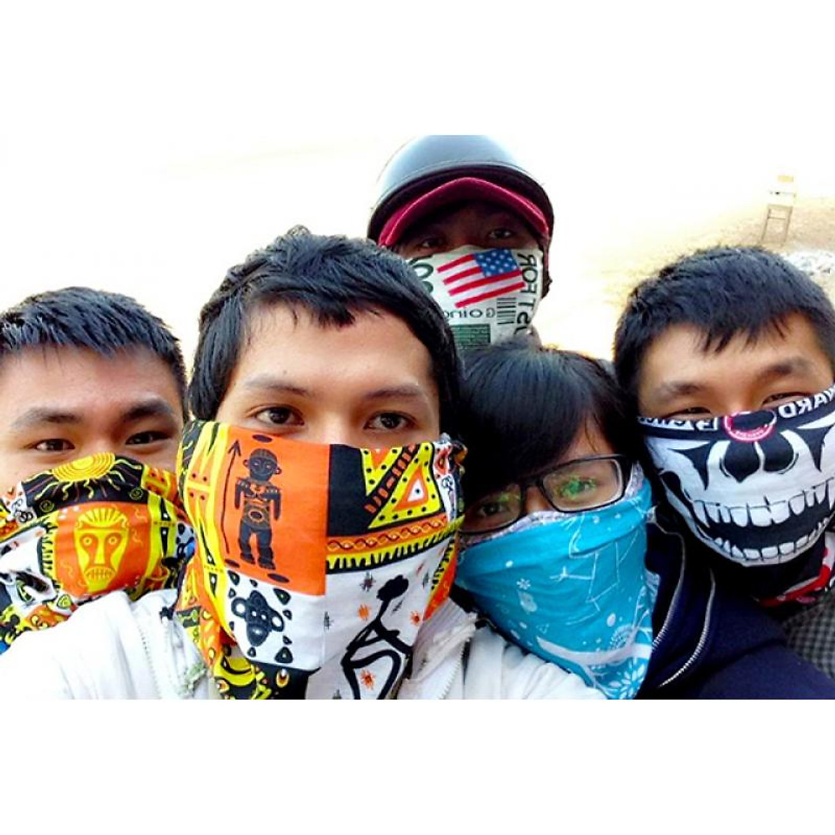 Combo 6 khăn đa năng đi phượt