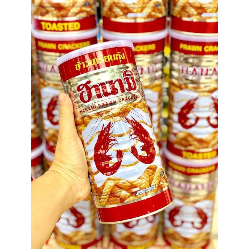 Bánh snack tôm Hanami hộp 110g Thái Lan