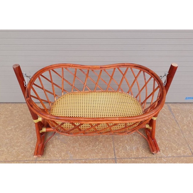 Nôi mây chõng mây cho bé từ 0 đến 12 tháng tuổi