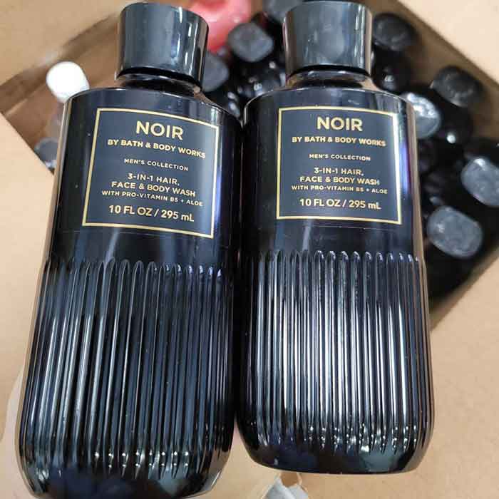Sữa tắm gội nam noir - bath & body works 295ml