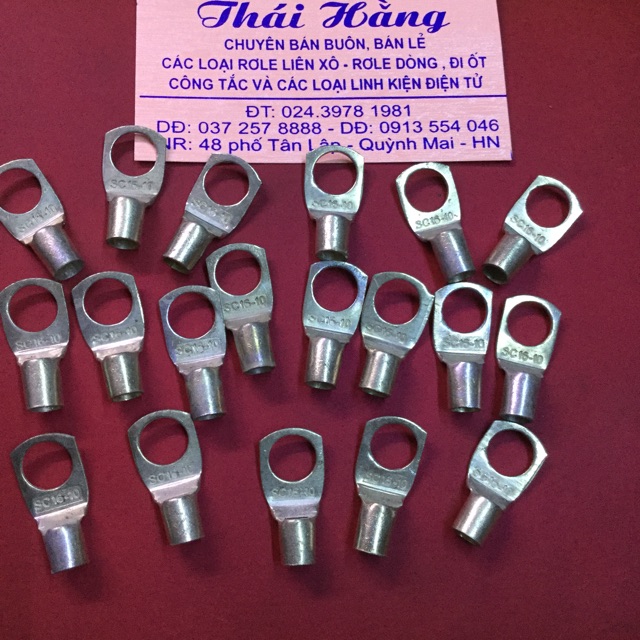 Đầu cốtbít sc16-10 giá cho 50 chiếc