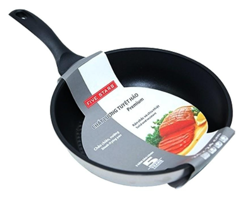 Chảo chống dính bếp từ fivestar 28 cm cao cấp tặng rỗ inox cao cấp 20cm