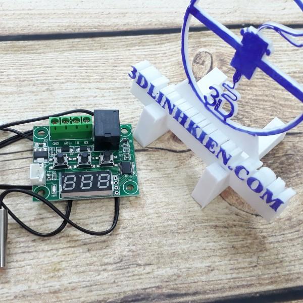 Mạch cảm biến nhiệt độ xh-w1209 relay 12vdc