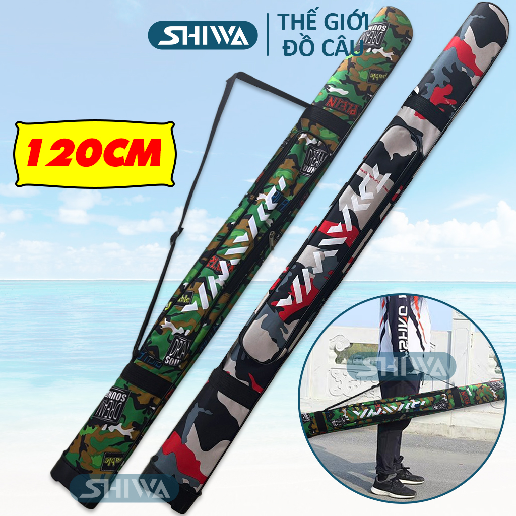 Túi đựng cần cần câu cá chống nước 1m25-bao đựng cần câu