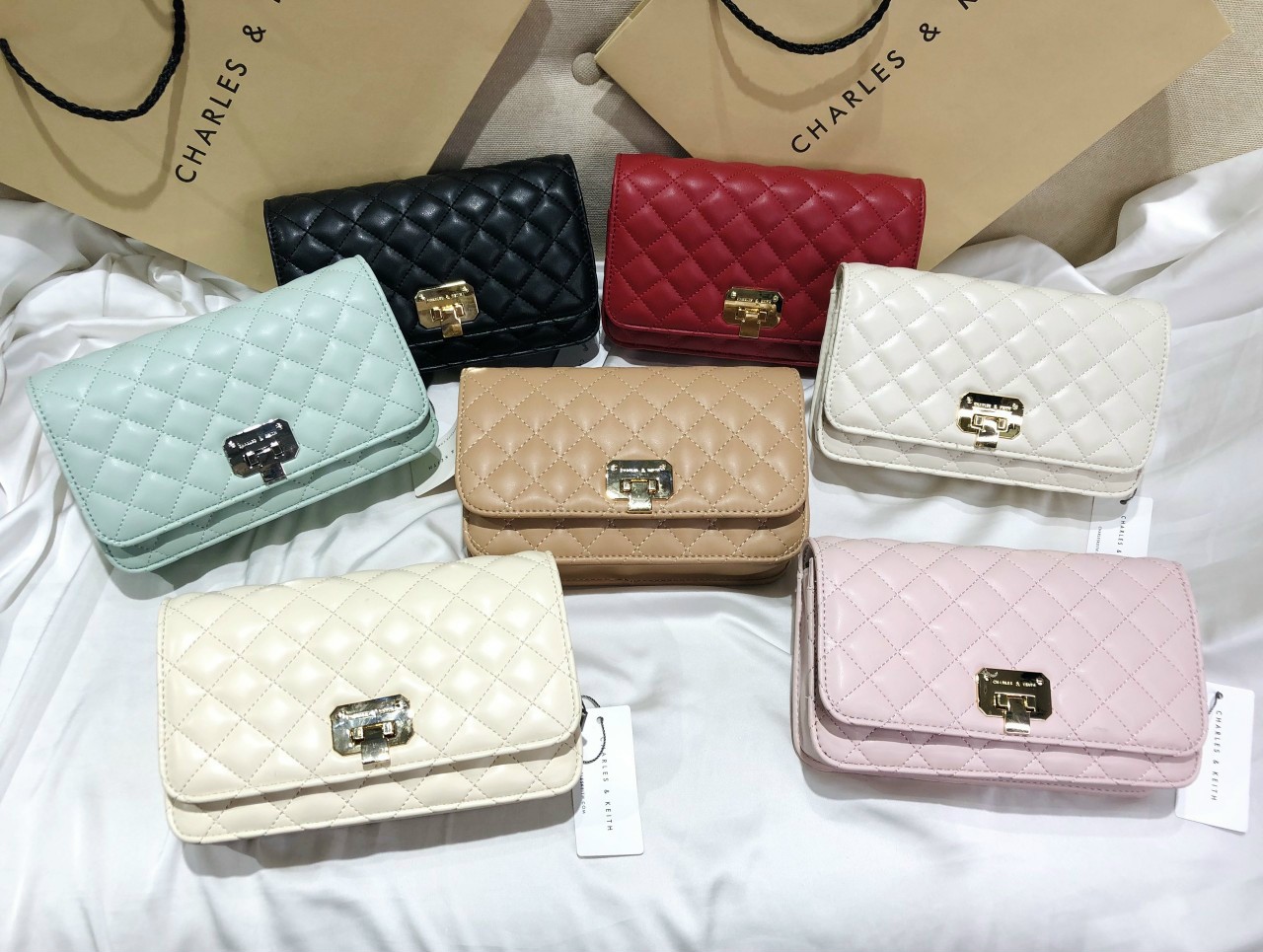 Túi đeo chéo mini da mịn (đủ màu) Ck2-70700460