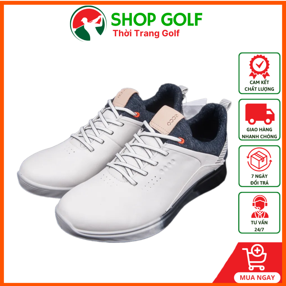 Giày Golf Nam ECCO Đế Chống Trơn Trượt Cao Cấp - Giày Thể Thao Nam Chuyên Nghiệp