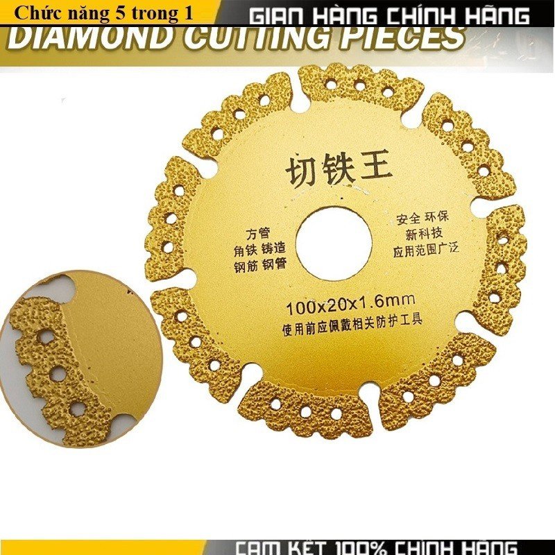 Lưỡi cắt gạch cắt sắt phi 100