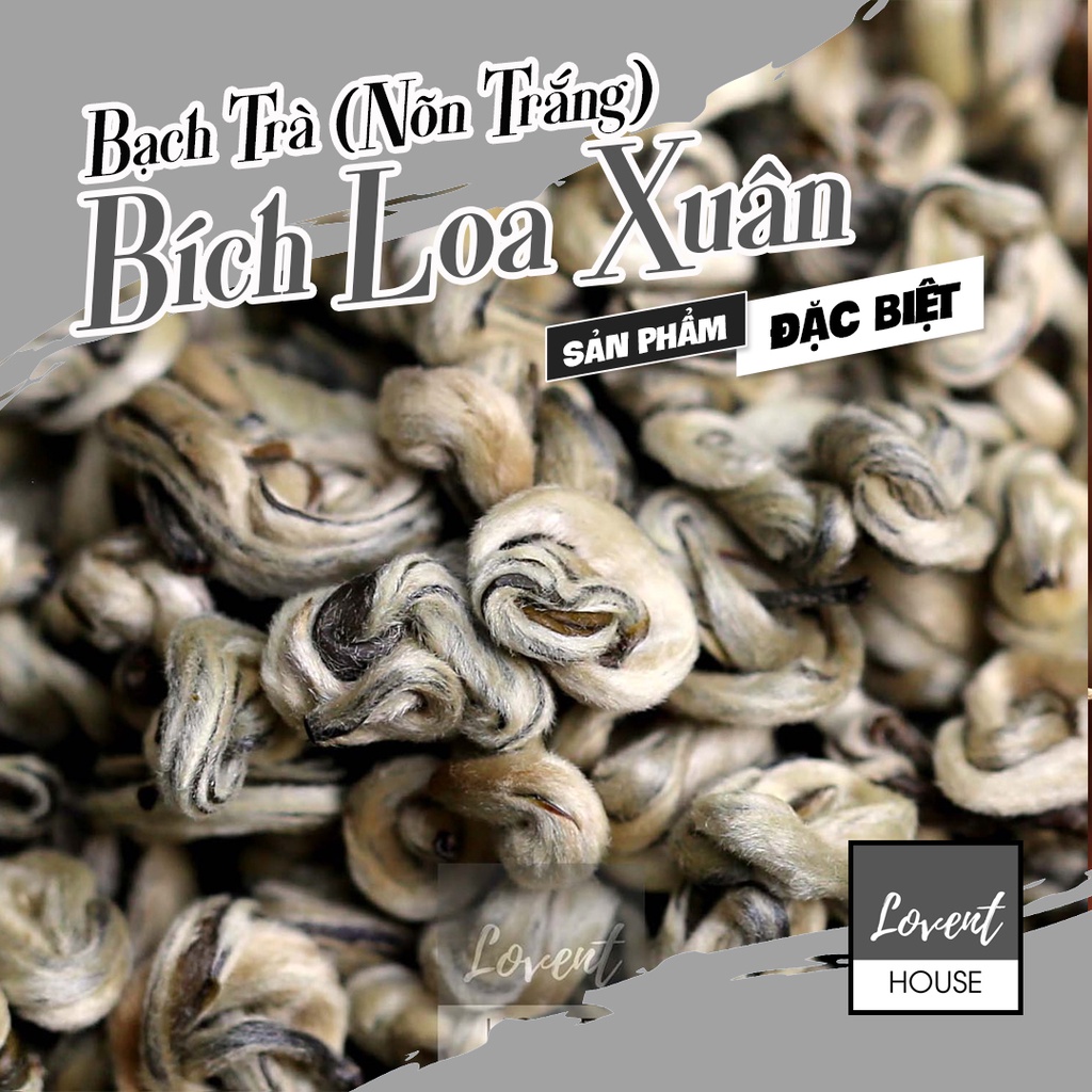 100g bạch trà bích loa xuân - nõn trắng lovent house