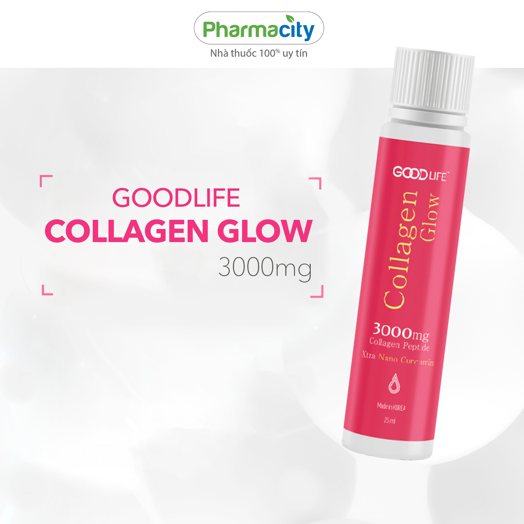 Nước uống Collagen Goodlife Collagen Glow 3000mg
