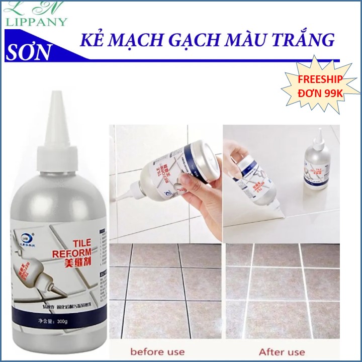 Keo kẻ mạch gạch chống thấm Hàn Quốc Keo chà ron gạch, sơn kẻ mạch gạch siêu dính chống thấm tuyệt đối
