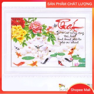 [HCM]Tranh thêu chữ thập Chữ Phát LP5159 69*50cm [Hàng có sẵn]