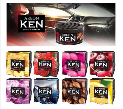 Sáp Thơm Nước Hoa Ô Tô AREON Khử Mùi Xe Hơi Cao Cấp - Areon KEN Chính Hãng Nhập Khẩu Bulgaria
