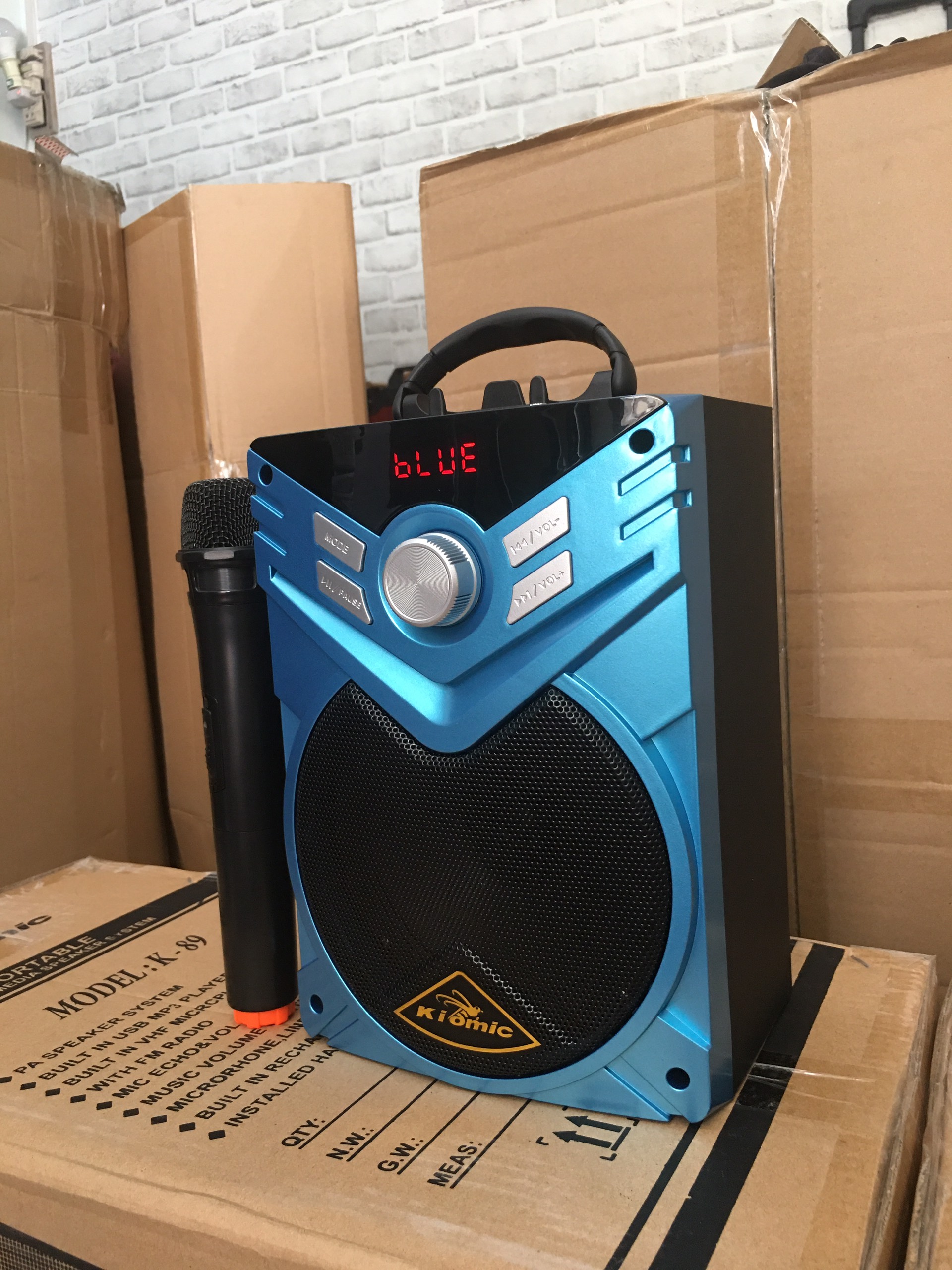 [HCM]Loa hát karaoke kèm 1 mic không dây K56