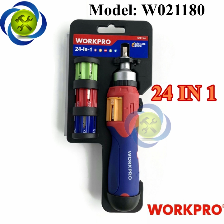 Bộ tua vít 24 chi tiết workpro w021180