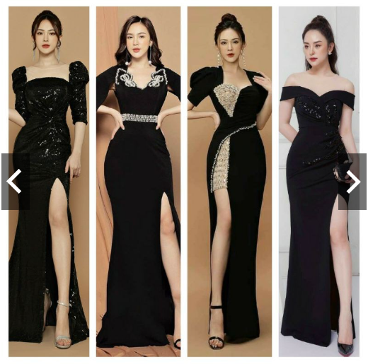 Bộ sưu tập đầm dạ hội tông đen quyền lực Chưa Có Đánh Giá 0 Đã Bán