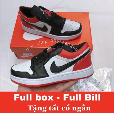Tặng hộp, Bill và Tất - Giày thể thao nam nữ Nike air jordan, size 36 đến 44. (5)