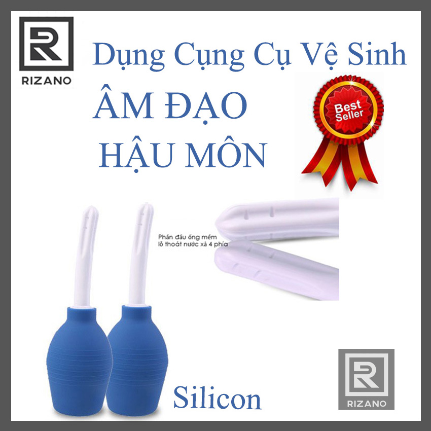 Dụng Cụ Vệ Sinh Vùng KÍn Cực Sạch - Bình Xịt Rửa Vùng Kín Vòi Mềm - RIZANO