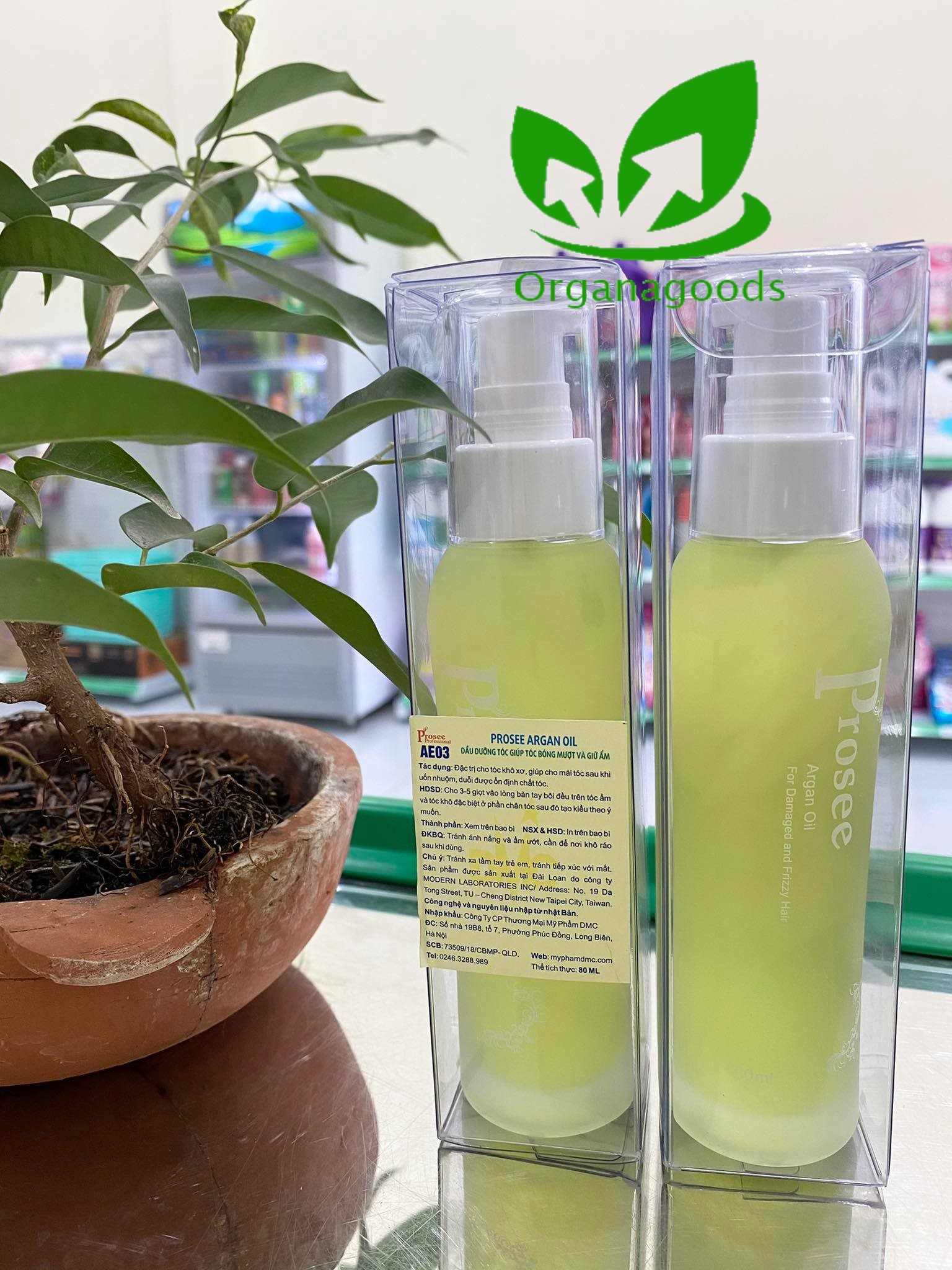 Tinh Dầu Huyết Thanh Dưỡng Bóng Tóc Và Nuôi Dưỡng Tóc Prosee Nhật- Serum dưỡng tóc Chuyên Sâu Prosee Argan Oil 80ml