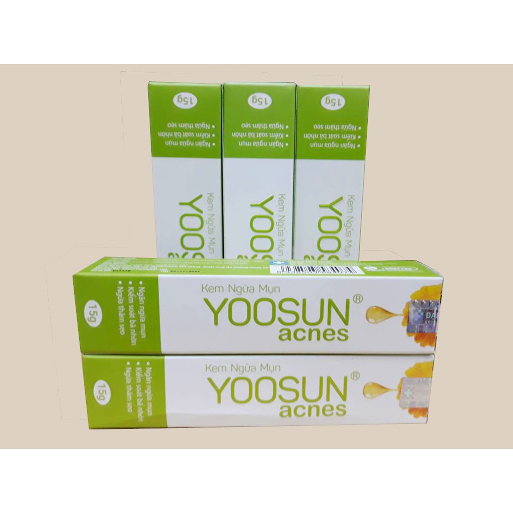 [HCM]MUA 3 tuýp Kem ngăn ngừa mụn dưỡng da YOOSUN ACNES