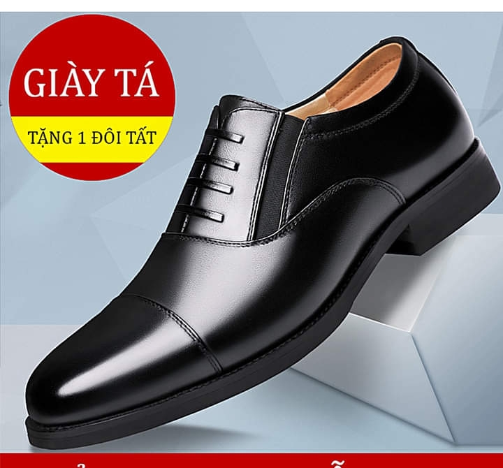 GIẦY DA HƯNG PHÁTGiày Tây nam kiểu giả dây..da mềm..khâu đế sẵn chắc chắn