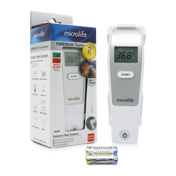 [HCM]Nhiệt kế đo trán hồng ngoại Microlife FR1MF1 - BH 2 năm 1 đổi 1