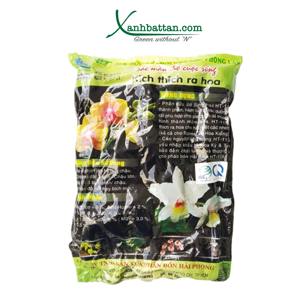 Phân tan chậm kích thích ra hoa cho lan hải tiên ht 11b gói 400 gram